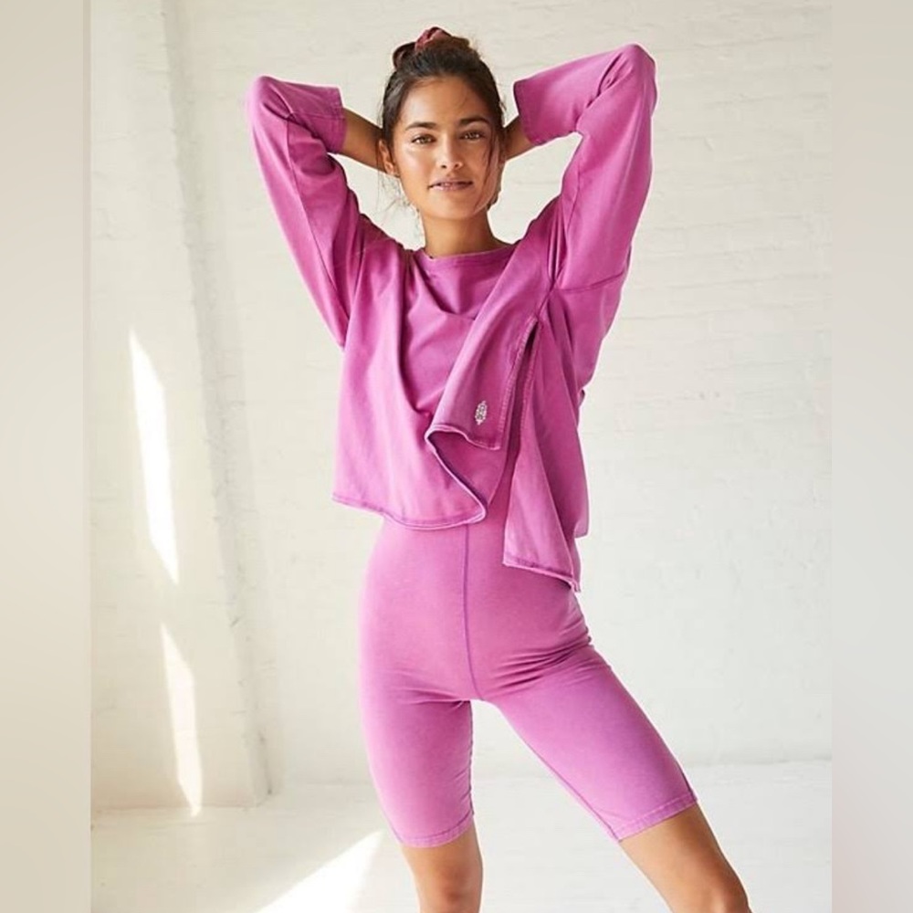 FP Movement Hot Shot Long-Sleeve Two-Piece Set NWT